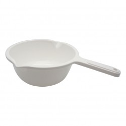 Plastic Bowl with Handle White 190x85mm 1.5L